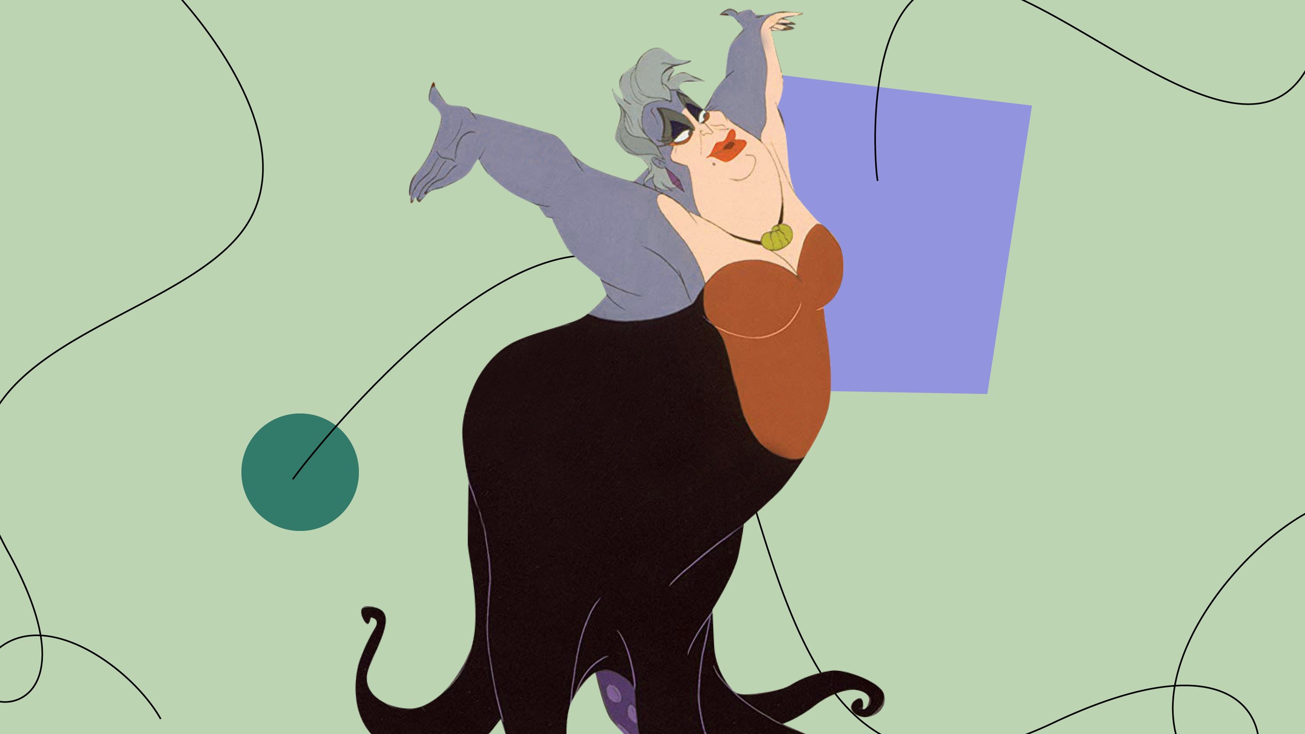 2560x1440 Ursula Of 'the Little Mermaid' Is My 'revenge Body' Icon Glamour