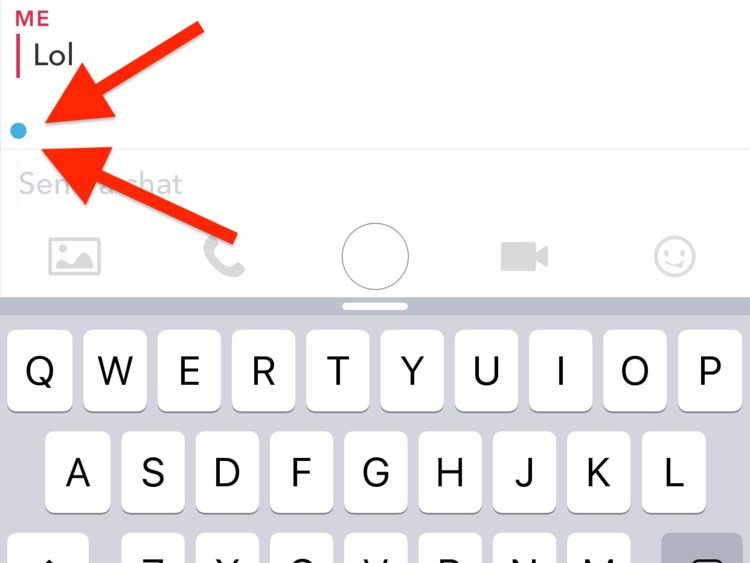 750x563 What Snapchat's Blue Dot And Smiley Emoji Mean