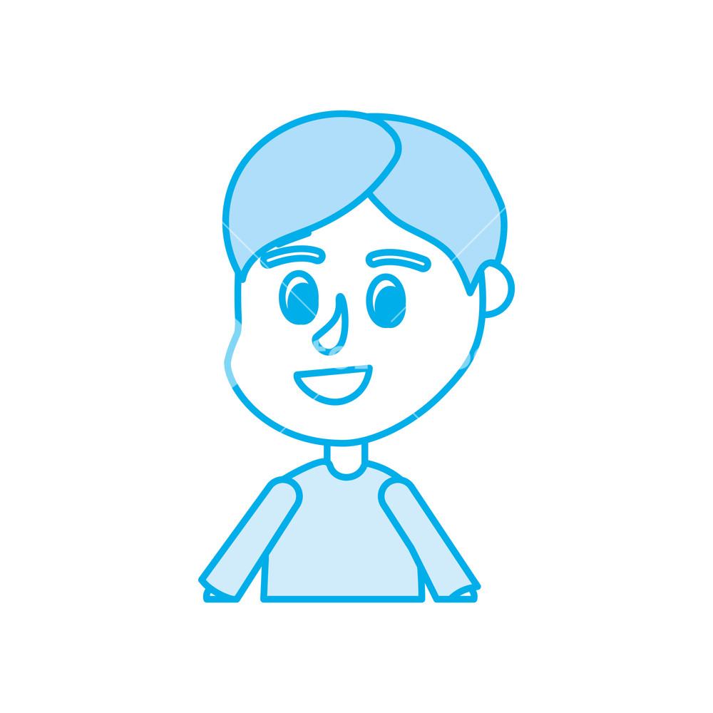 1000x1000 Boy Cartoon Icon Kid Childhood Little And People Theme Isolated