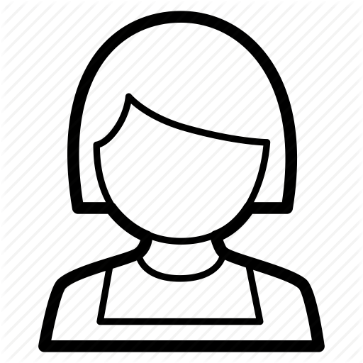 512x512 Child, Female, Girl, Little, Person, Profile, School Icon