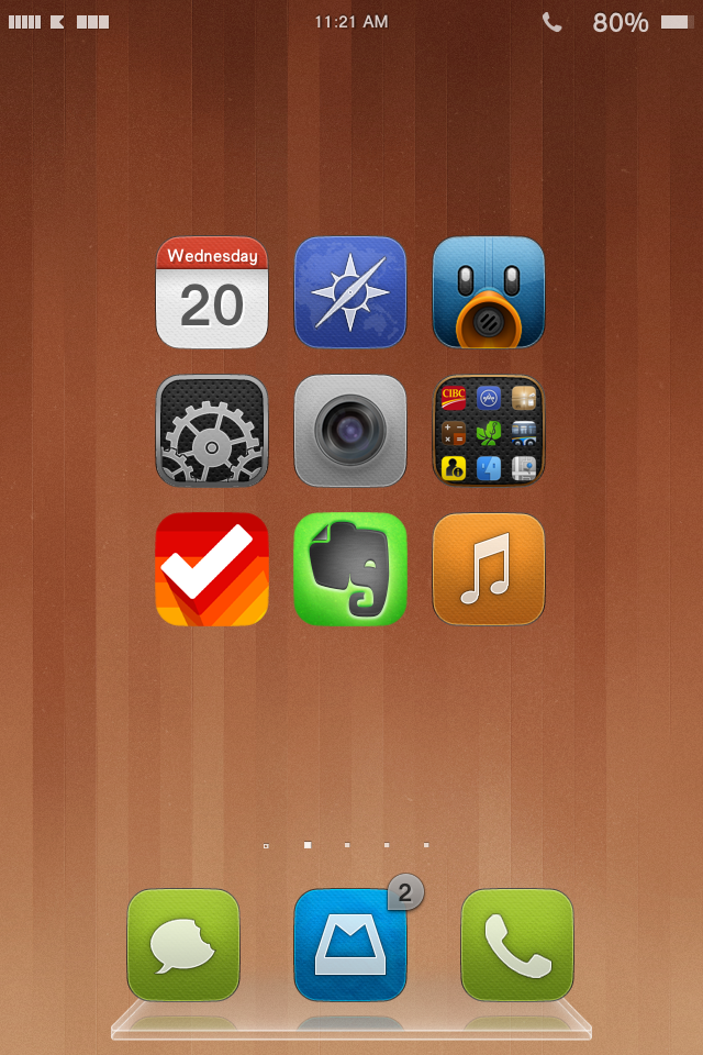 640x960 How To Get Rid Of This Little Phone Icon In Status Bar