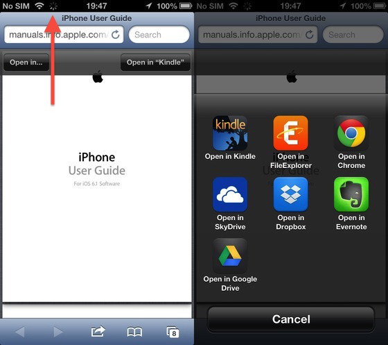 560x497 How To Read The Iphone Status Bar Icons
