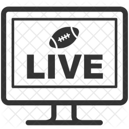 256x256 Live Broadcast Icon Of Glyph Style