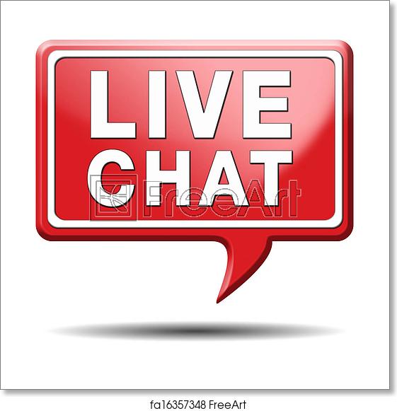 561x581 Free Art Print Of Live Chat Icon Chat Live Icon Or Button
