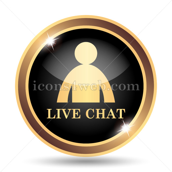 600x600 Live Chat Gold Icon