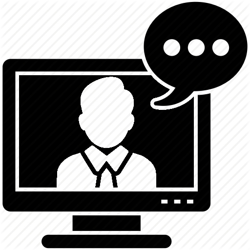 512x512 Communication, Live Chat, Online Conversation, Talking Boy, Video