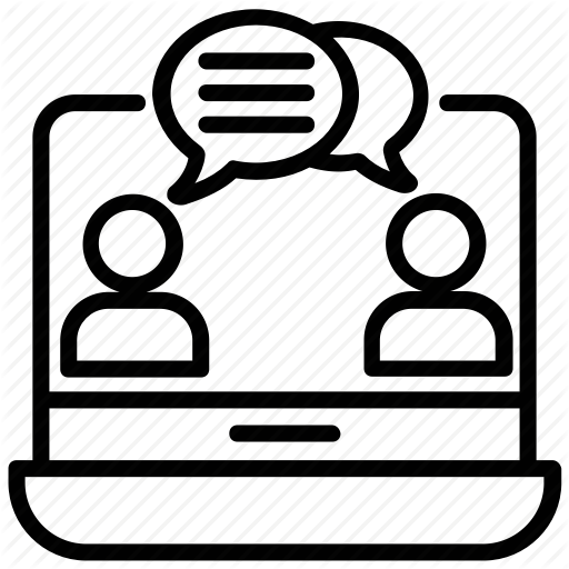 512x512 Chat Forum, Communication, Live Chat, Online Consultant, Online