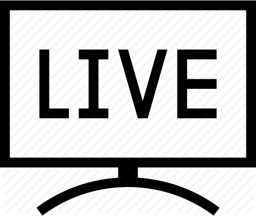 512x433 Live, Sports, Stream, Streaming, Television, Tv Icon