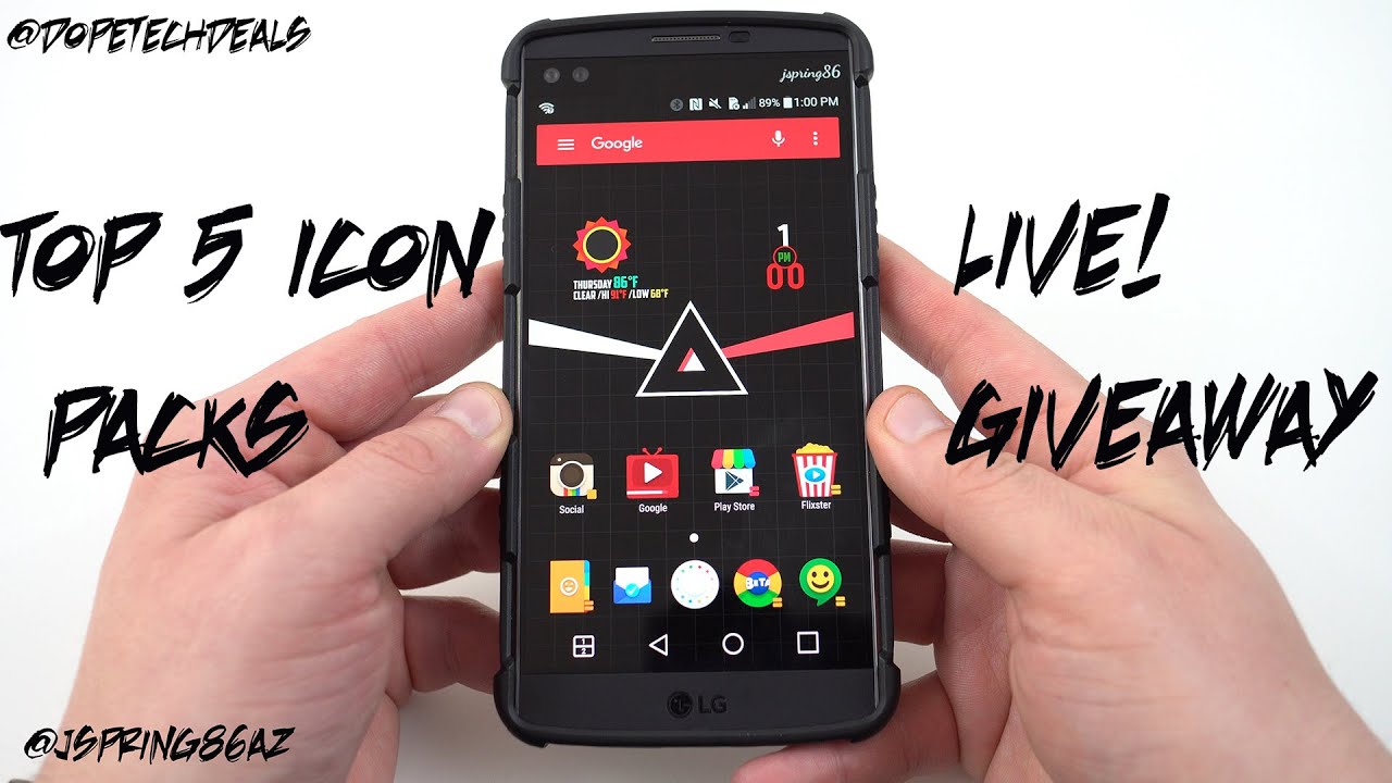 1280x720 Top Icon Packs For Android May Live! Icon Pack Giveaway