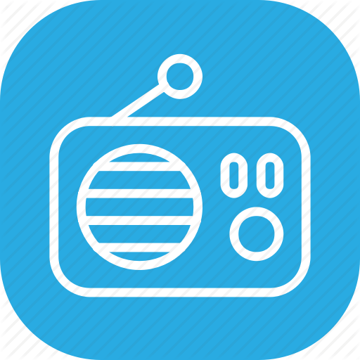 512x512 Broadcast, Fm, Live, Music, Radio, Station Icon