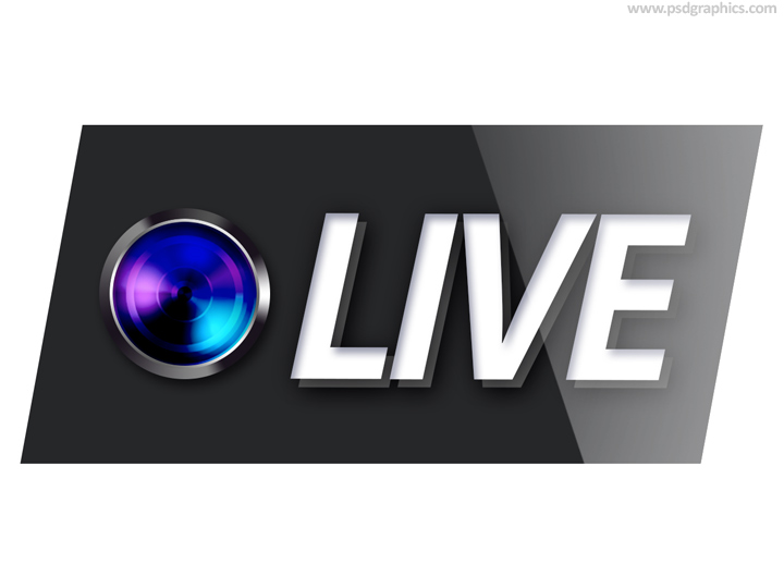 720x540 Live Stream Icon Psdgraphics