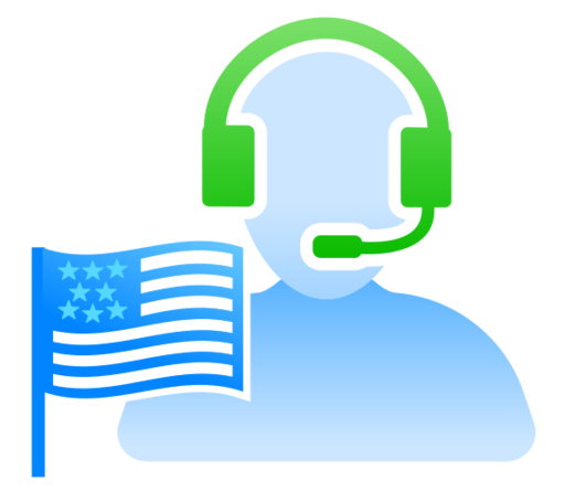 512x456 American, Chat, Flag, Live, Support, Usa Icon Free Of Whcompare