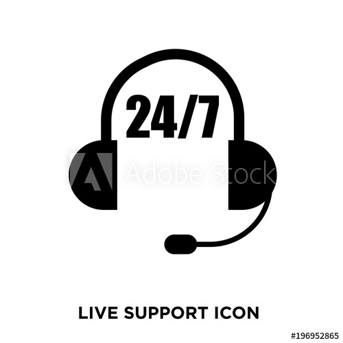500x500 Live Support Icon