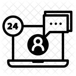 256x256 Chat Support Icon Of Line Style