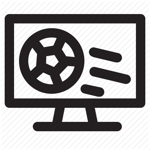 512x512 Channel, Football, Live, Live Match, Match, Television, Tv Icon