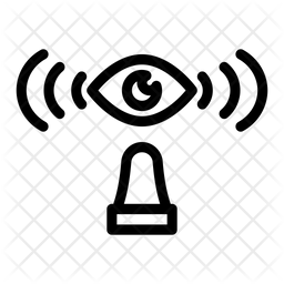 256x256 Live Streaming Icon Of Line Style