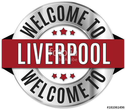 500x439 Welcome To Liverpool Icon Stock Image And Royalty Free Vector