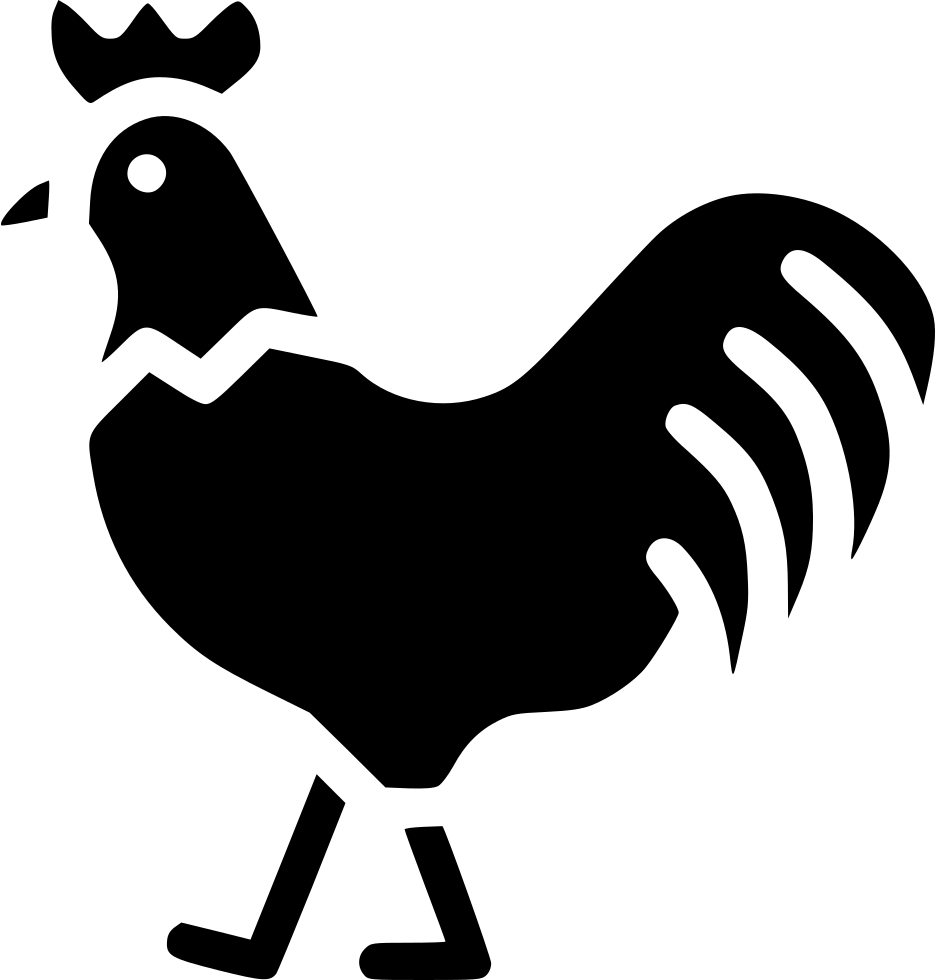 936x980 Rooster Chicken Hen Bird Livestock Farm Png Icon Free Download
