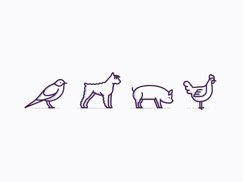 800x600 Animal Icons