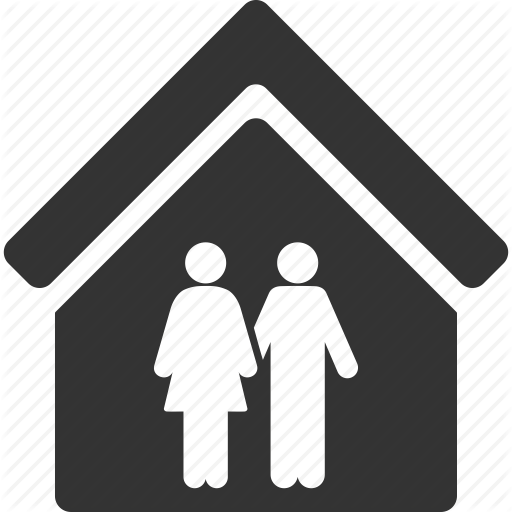 512x512 Family, Home, House, Living Room, Love, People, Residential Icon