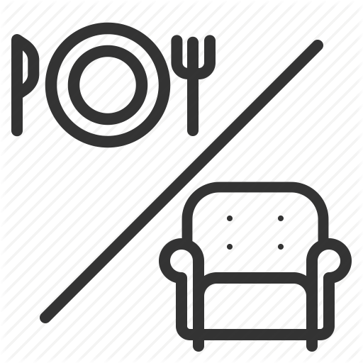 512x512 Area, Dinning, Kitchen, Living, Room, Separate, Sofa Icon