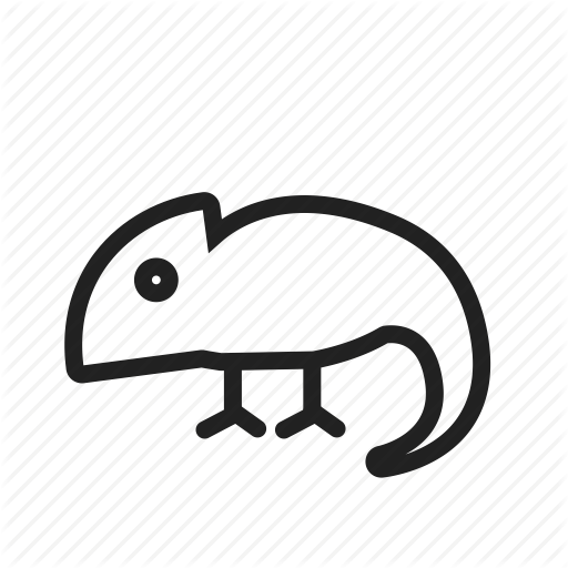 512x512 Animal, Chameleon, Green, Lizard, Pet, Reptile, Tail Icon