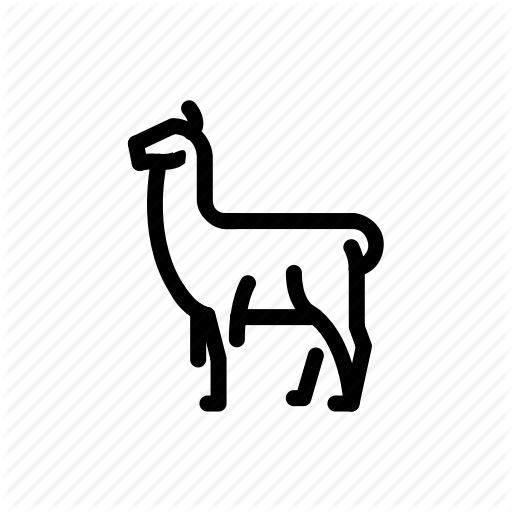 512x512 Alpaca, Animal, Llama Icon