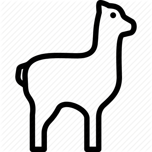 512x512 Alpaca, Glama, Lama, Llama Icon
