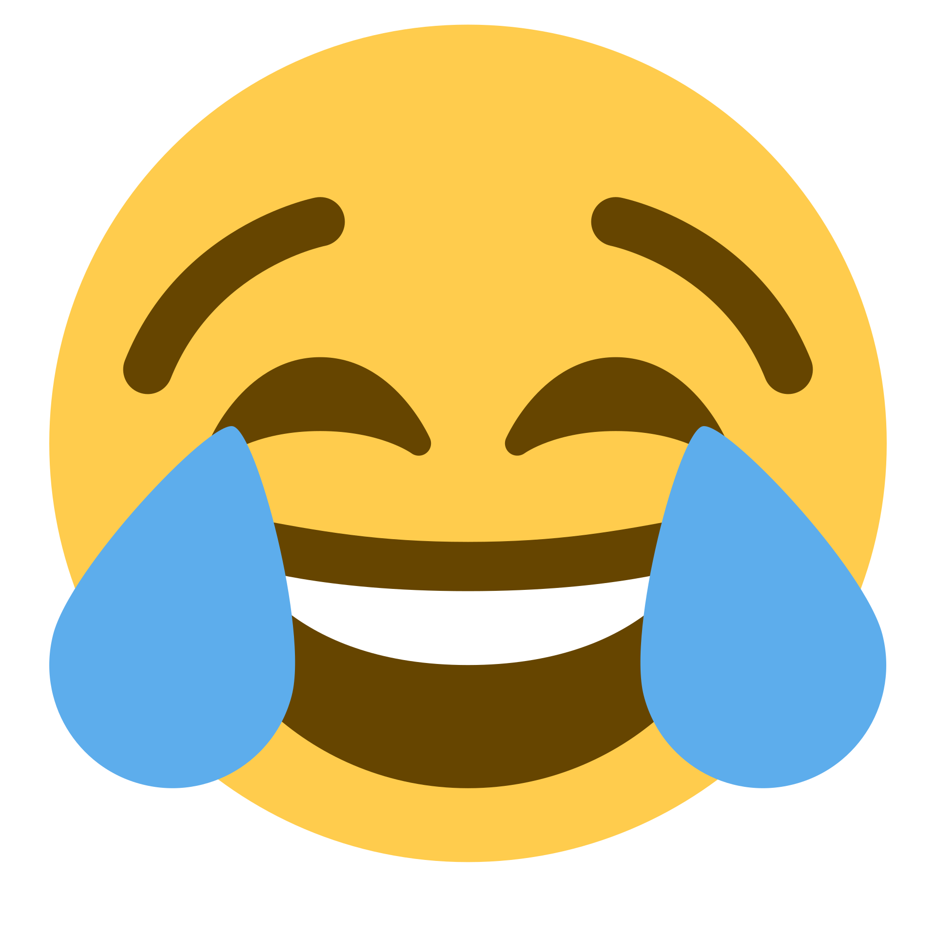 1920x1920 Lmao Face Emoji Just Laugh Large Emoji, Emoji, Emoticon