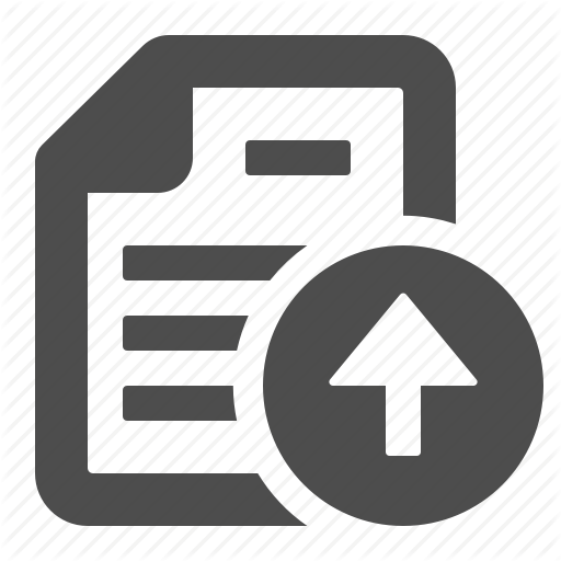 512x512 Arrow, Button, Document, File, Page, Up, Upload Icon