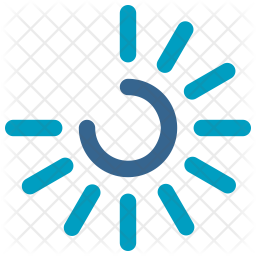 256x256 Loading Icon Of Line Style