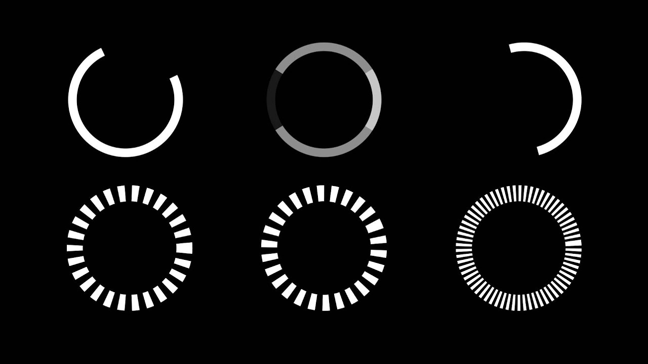 1280x720 Video Loading Icon