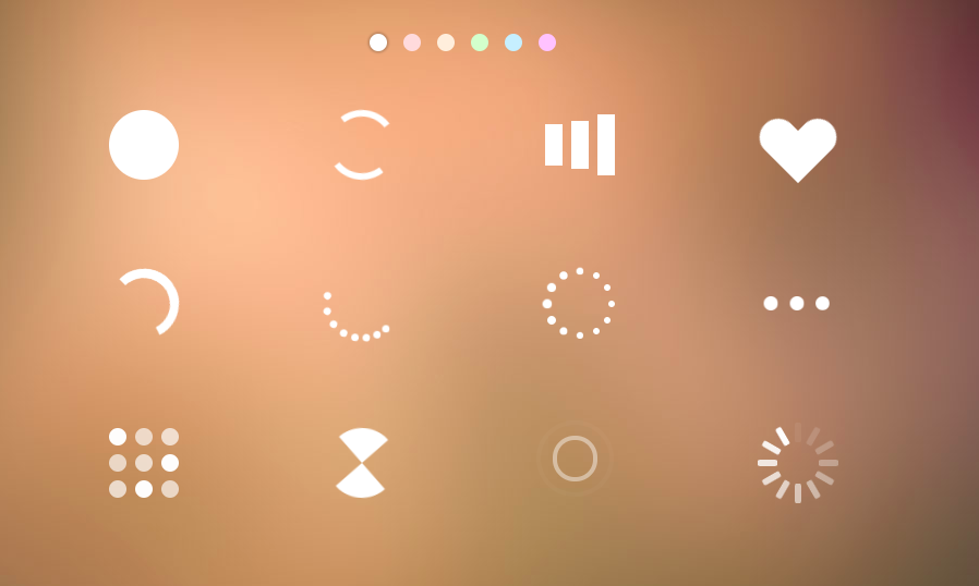 898x538 Pure Css Loader