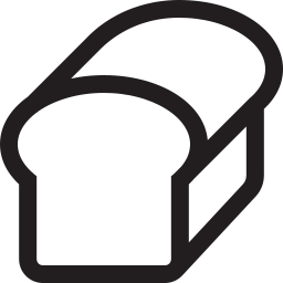 256x256 Bread Icon Outline