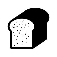 200x200 Icon Icons Isolated Black And White Monochrome Monochromes Bread