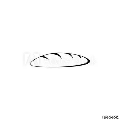 500x500 Loaf Of Bread Icon Element Of Bakery Icon Premium Quality