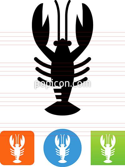 400x533 Lobster Seafood Icon