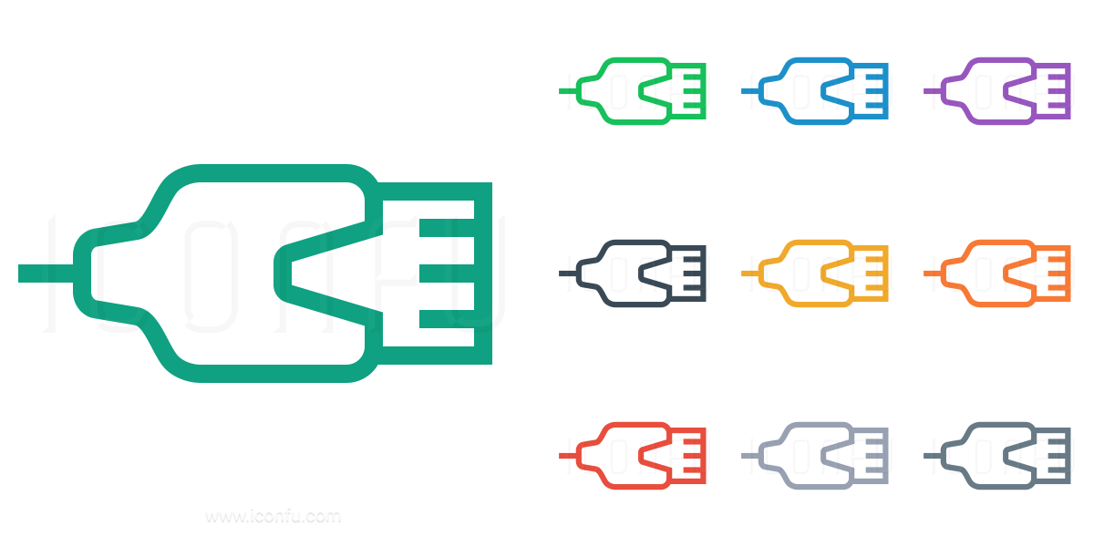 1200x600 Plug Lan Icon