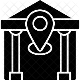 256x256 Local Business Icon Of Glyph Style