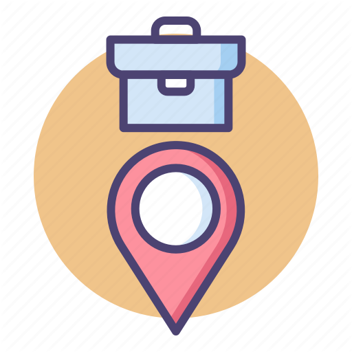 512x512 Business, Business Location, Local, Local Business Icon