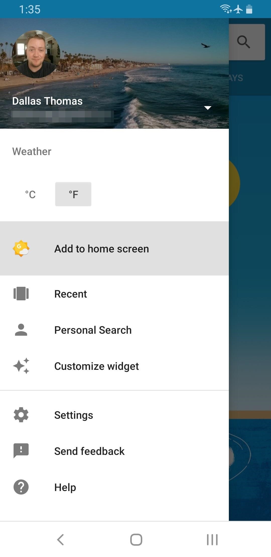 1080x2220 How To Get Google's Hidden Weather App On Your Home Screen