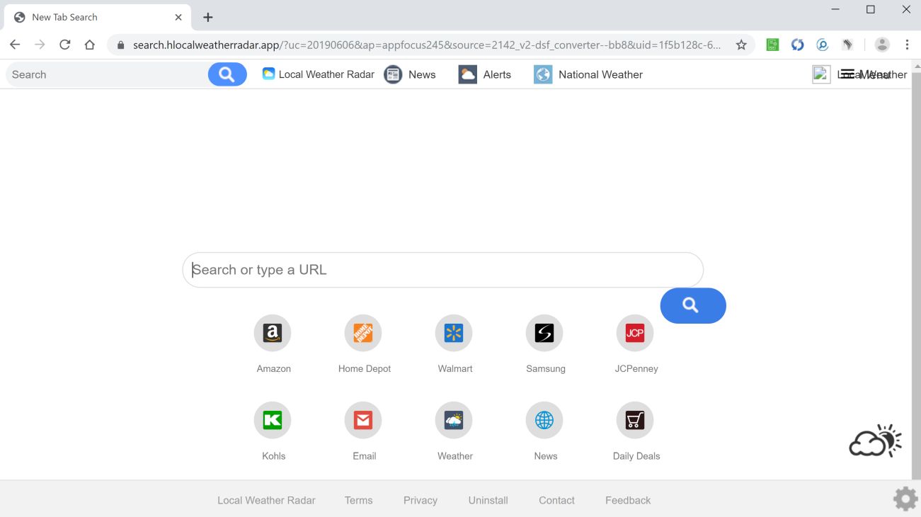 1301x730 How To Remove Local Weather Radar Redirect