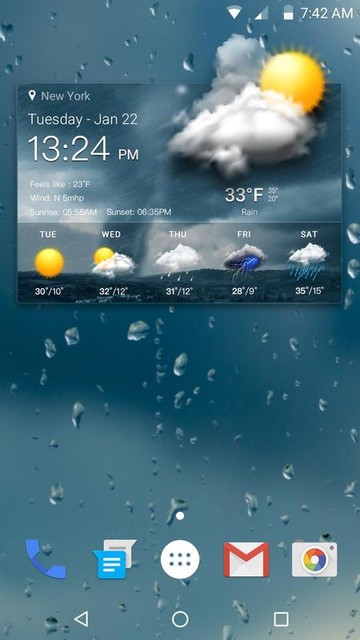 360x640 Live Weather Local Weather For Android
