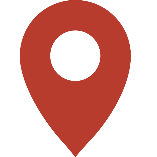 512x512 Red Map Localization Icon