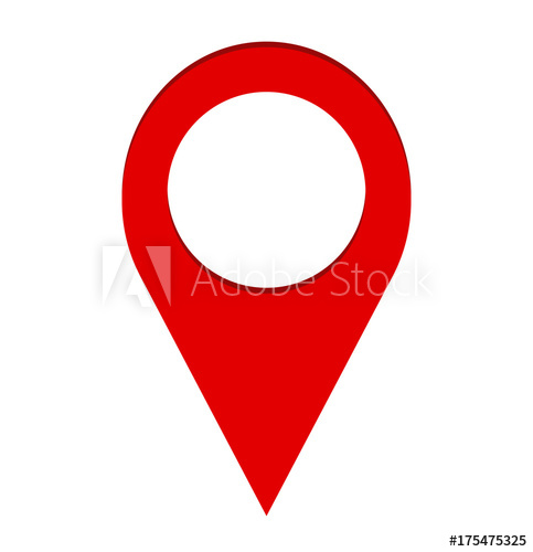 483x500 Pin Map Navigation Localization Icon Image, Stock Vector