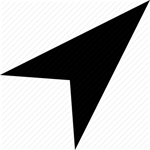 512x512 Arrow, Compass, Direction, Directions, Geolocation, Gps, Location Icon