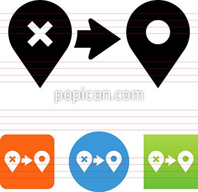 400x386 Move Location Icon