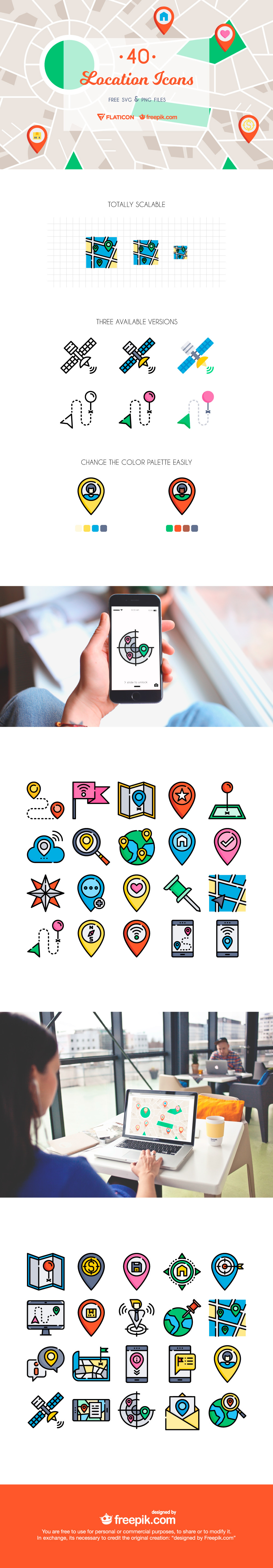 1000x5753 Free Map Location Icon Set