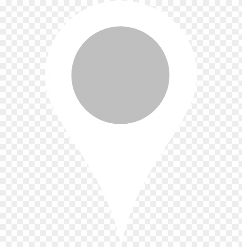 840x859 Location Pin White Png