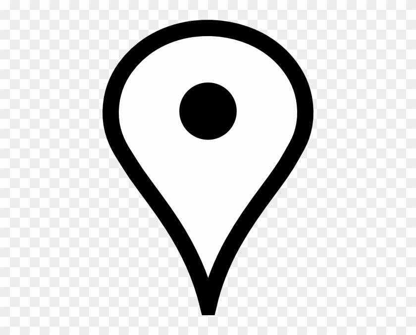 840x677 Google Map Icon White Png